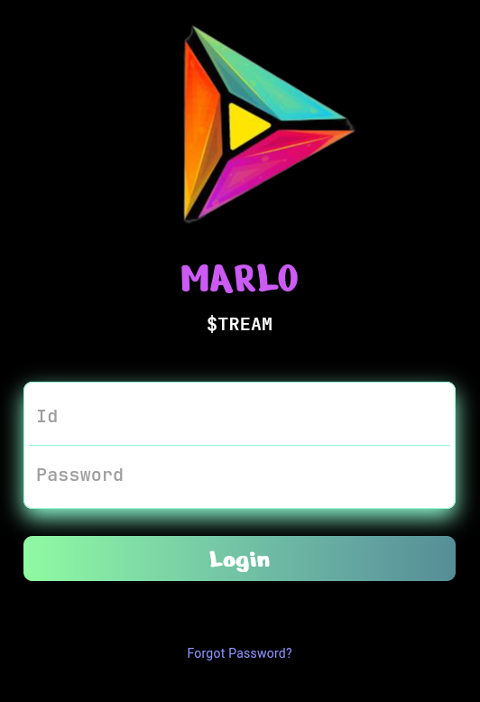 Captura del proyecto Admin accounts
